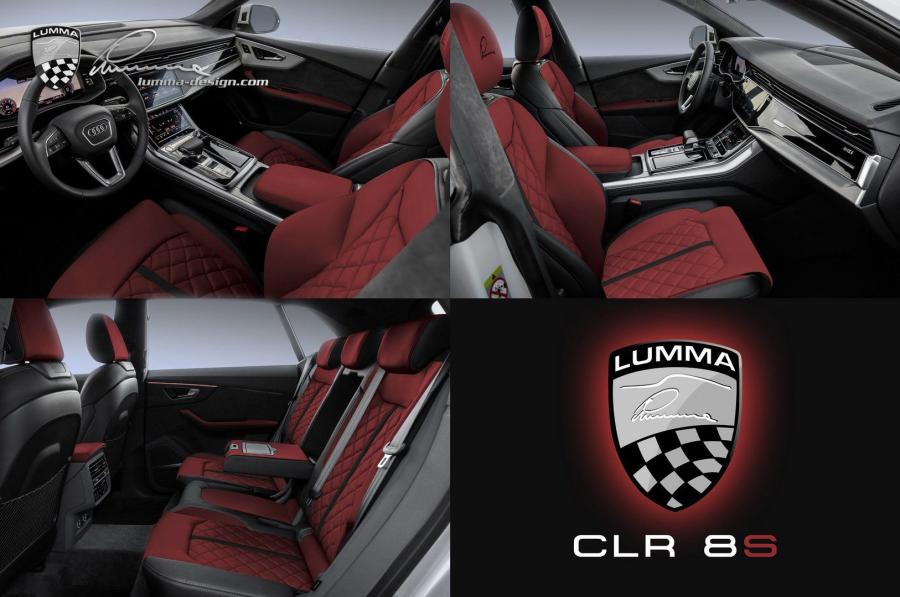 Интерьер Audi Q8 CLR 8S by Lumma Design 2019 года  (фото 5 из 22)